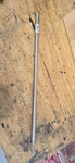 Dr24bnk Ceiling Fan Drop Rod, 24", Craftmade. Fixed Price $10.00.
