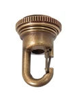 B&p Lamp Solid Cast Brass Screw Collar Loops With Fast Snap Hooks, 1/4ip. Fixed Price $16.51.