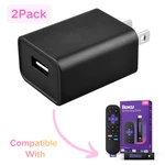 2pack Ac Adapter For Roku Streaming Stick, Express Plus, Premier/plus. Fixed Price $12.19.