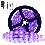 Ygs-tech 24 Watts Uv Black Light Led Strip, 16.4ft/5m 3528 300leds 395nm-405nm N. Fixed Price $20.98.