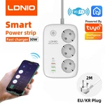 Smart Plug Power Strip Tuya Wifi Remote Control Timer Socket Line Filter H. Fixed Price $87.80.