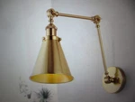 Jonathan Y Rover 7 In. Adjustable Arm Metal Brass Led Wall Sconce. Fixed Price $35.10.