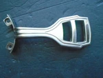 Hampton Bay 52 Ceiling Fan Replacement Arm/bracket Silver Part Num Cka92. Fixed Price $20.00.