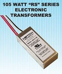 Hatch 105w 12v (rs12-105) Dimmable Electronic Low Voltage Halogen Transformer. Fixed Price $60.00.