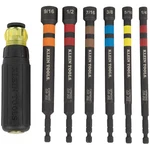 Klein Tools Hollow Magnetic Color-coded Ratcheting Power Nut Drivers, 6-piece. Fixed Price $32.50.