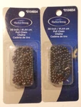 Pair Of Harbor Breeze 36" Beaded Chain Pull Chains 0104654 Sd15. Fixed Price $9.99.
