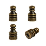 4 Pieces Lamp Finial For Shades Decorational Lamps Threaded L.... Fixed Price $14.56.