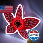 Agjksgh Stranger Flower Neon Thngs Sign - Demooo Gorgooon Dimmable Usb-powe. Fixed Price $70.97.