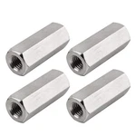 Toppros Pack Of 4 M8 X 1.25pitch 40 Mm Length Metric Hex Coupling Nut 304 Sta.... Fixed Price $15.68.