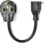 Hitbox Plug Adapter Cord, 30cm 11.8 Long 14 Awg 2.08mm , Nema 6-50p 5-15r. Fixed Price $34.45.