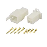 2.8mm 4 Pin Way Automotive Electrical Wire Connector Male And Female Cable. Fixed Price $8.04.