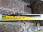 Ceiling Fan 18" Downrod Extension White 3/4" Diameter Model 26836 By Fantec. Fixed Price $14.99.
