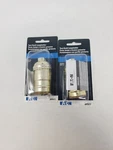Lot Of 2 Eaton Bp917 Turn Knob Lampholder. Fixed Price $15.99.