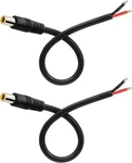 Gintooyun 2 Pcs Dc7909 Power Pigtails Cable, 12v Dc 8mm Male Plug Red, Black. Fixed Price $13.35.