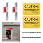 Qyzzrs 2 Set Generator Interlock Kit Compatible With Eaton Cutler Hammer 100.... Fixed Price $50.18.