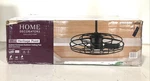 Home Decorators Heritage Point 25 In. Led Indoor Matte Black Ceiling Fan (open). Fixed Price $138.99.