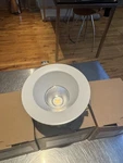 4x Wac Lighting Oculux 3.5" Led Rnd Open Narrow 3000k Trim, R3brd-n930-wt White. Fixed Price $125.00.