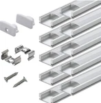 Aluminum Channels For Led Strip Lights-starlandled 20 Pack, 1m/3.3ft W/ Mounting. Fixed Price $44.88.