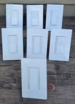 Lot Of 7 Lutron Dvcl-153p Diva Dimmer Dimmable Light Switches R2. Fixed Price $89.99.