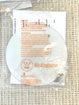 Lot Of 5 Westinghouse 29452 White Outlet Concealer 3.5" Hole Spacing 4-3/4" Plat. Fixed Price $29.95.
