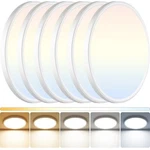 Dinglilighting 6pack Led Flush Mount Ceiling Light: 12 Inch Super Slim Dimmab.... Fixed Price $83.28.