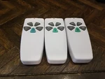 Lot Of 3 Remote Control For Ceiling Fan Ss-t03 Wireless 5- Buttons Fan-53t. Fixed Price $6.30.