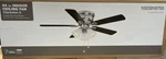 Clarkston Ii 44 In. Led Indoor Brushed Nickel Ceiling Fan With Light Kit New. Fixed Price $49.99.