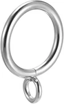 Uxcell Curtain Rings Metal 1 Inch Inner Dia Drapery Ring Inch, Silver Tone. Fixed Price $18.57.