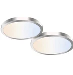 Hykolity 2-pack 12" Led Flush Ceiling Light - 24w Selectable 3cct Brushed Nickel. Fixed Price $21.99.