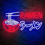 Ramen Neon Sign Dimmable Led Japanese Noodles Wall Decor Luck Prosperity. Fixed Price $59.18.