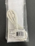 Kichler 6 Foot Direct-to-ceiling Extension Cord - White. Fixed Price $10.38.