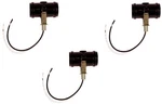 Creative Hobbies 3 Pack - Double Bulb Socket, 2-light E26 Medium Base, Black. Fixed Price $18.99.