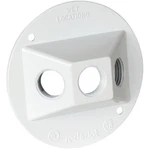 Red-dot Wet Location White Round Lamp Cover 1/2" Rs3wh S213whe. Fixed Price $17.99.