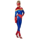 Captain Marvel Classic Women's Costume Cosplay Jumpsuit W/ Mask - Rubie's. Fixed Price $36.99.