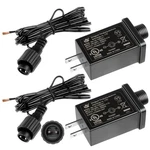 Sunxiz 2pack 12v 1.5a Yard Inflatable Plug Adapters With 2 10ft Extension Cab.... Fixed Price $17.59.