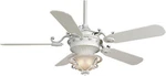 Casablanca P2g61h La Fleur French Cr Me Ceiling Fan W/ Light & Maple/white Blade. Fixed Price $400.00.