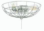 Craftmade Lk2801-led 14"w 3 Light Led Ceiling Fan Kit - Nickel. Fixed Price $72.12.