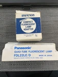 Enertron 3800 13 Watt Fluorescent Socket Lamp Adapter Panasonic Quad-tube Bulb. Fixed Price $18.99.
