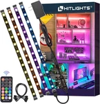 Hitlights Led Strip Lights, Small Light Strips Dimmable, Rgb 5050 Color Chan. Fixed Price $29.99.