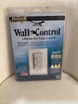 Hunter Wall Mount Quiet Fan Light Control 3 Speed 26491 New Sealed. Fixed Price $26.50.