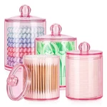 12 Oz & 10 Qtip Holder - 4 Pack Restroom Bathroom Organizers And Storage. Fixed Price $14.28.