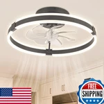 Diisunbihuo Profile Ceiling Fans Lights And Remote20 Flush Mount Fandelier. Fixed Price $106.38.