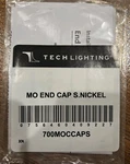 Tech Lighting Monorail End Caps (pair) - Satin Nickel 700moccaps New. Fixed Price $25.50.