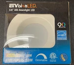 Envision Led-adl-5/6-15w-40k 5/6" Downlight 1100lm 4000k White New. Fixed Price $22.99.