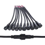 5pairs 2pin Black Electrical Connector Led For Lights 20cm Exte.... Fixed Price $16.93.