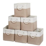 Isemingla 11 X Inch Storage Cubes, 6 Pack Large Collapsible Fabric Storage.... Fixed Price $56.14.