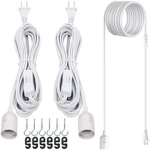 Jackyled Extension Hanging Lantern Cord Cable 2-pack 20ft 20ft-2pack, White. Fixed Price $34.99.