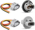 Red Wolf 90075-60060 Front Trun Signal Light Socket With 3 Pin Wire Pigtail Fit. Fixed Price $24.73.