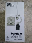 Adesso Light Pendant Wiring Kit Model Hwc0545 On Off Switch 15 Ft Cordset Hooks. Fixed Price $15.00.
