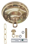 B&p Lamp Polished & Lacquered Brass Finish, Canopy Kit, 5 1/2" Dia.. Fixed Price $49.85.